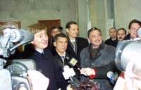 На снимке (слева направо): Ренат Ахметов, Рустам Миннеханов, Айрат Хайруллин, Камиль Исхаков.