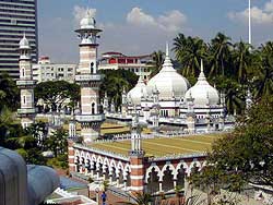 Куала Лумпур Мечеть Джамек